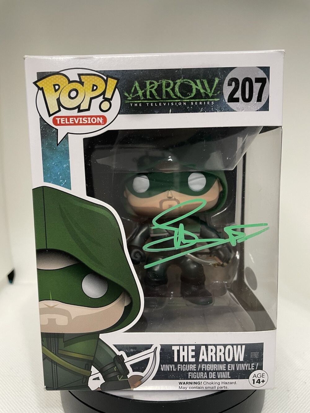 Funko Pop The Arrow 207 Signed by Stephen Amell - JSA Certified